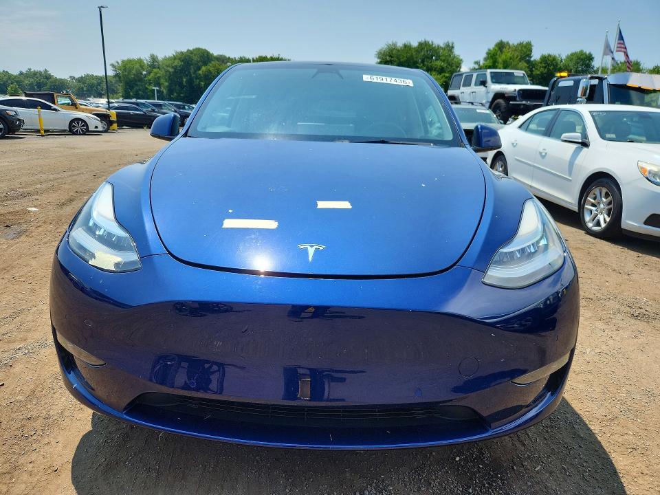 Photo 5 from auction – 2021 TESLA MODEL Y with VIN 5YJYGDEE1MF180154