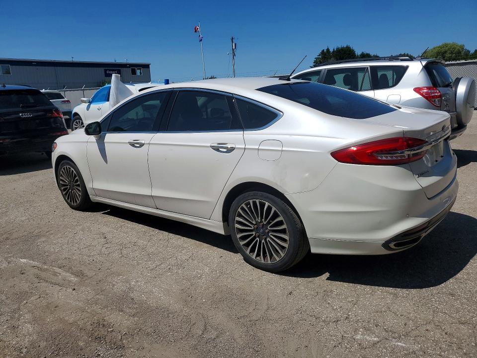 Photo 2 from auction – 2017 FORD FUSION with VIN 3FA6P0T96HR361699