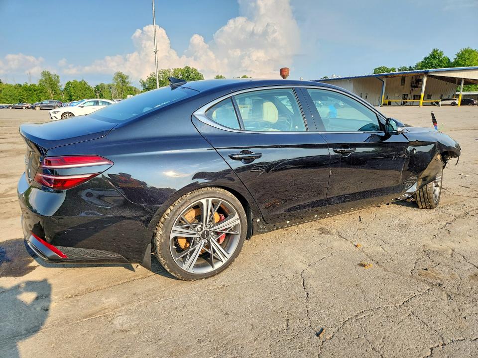 Photo 3 from auction – 2024 GENESIS G70 with VIN KMTG34SC4RU141648