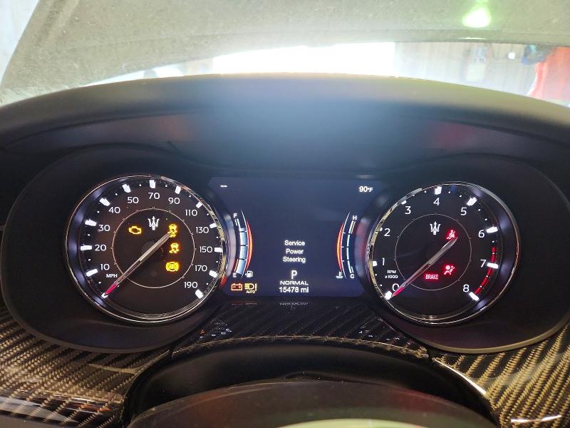 Photo 9 from auction – 2023 MASERATI QUATTROPORTE with VIN ZAM56YRMXPX422248