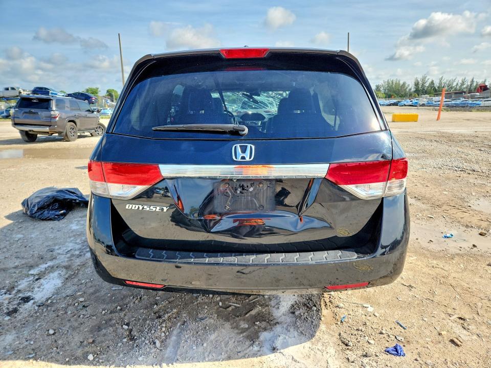 Photo 6 from auction – 2017 HONDA ODYSSEY with VIN 5FNRL5H67HB003463