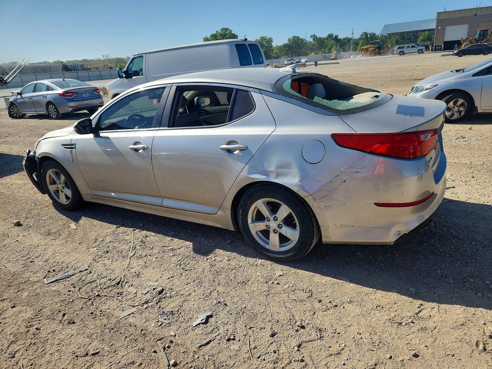 Photo 2 from auction – 2015 KIA OPTIMA with VIN KNAGM4A72F5574470
