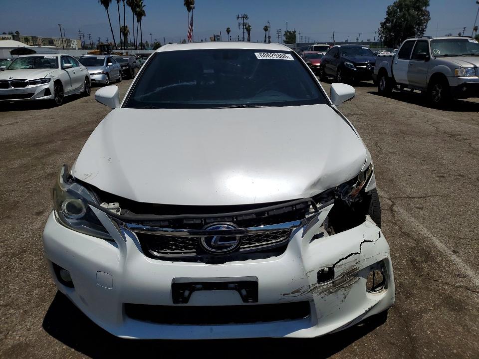 Photo 5 from auction – 2012 LEXUS CT with VIN JTHKD5BH4C2086949