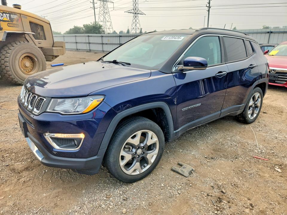 JEEP COMPASS 2020 with VIN 3C4NJDCB5LT245469 - Photo from auction