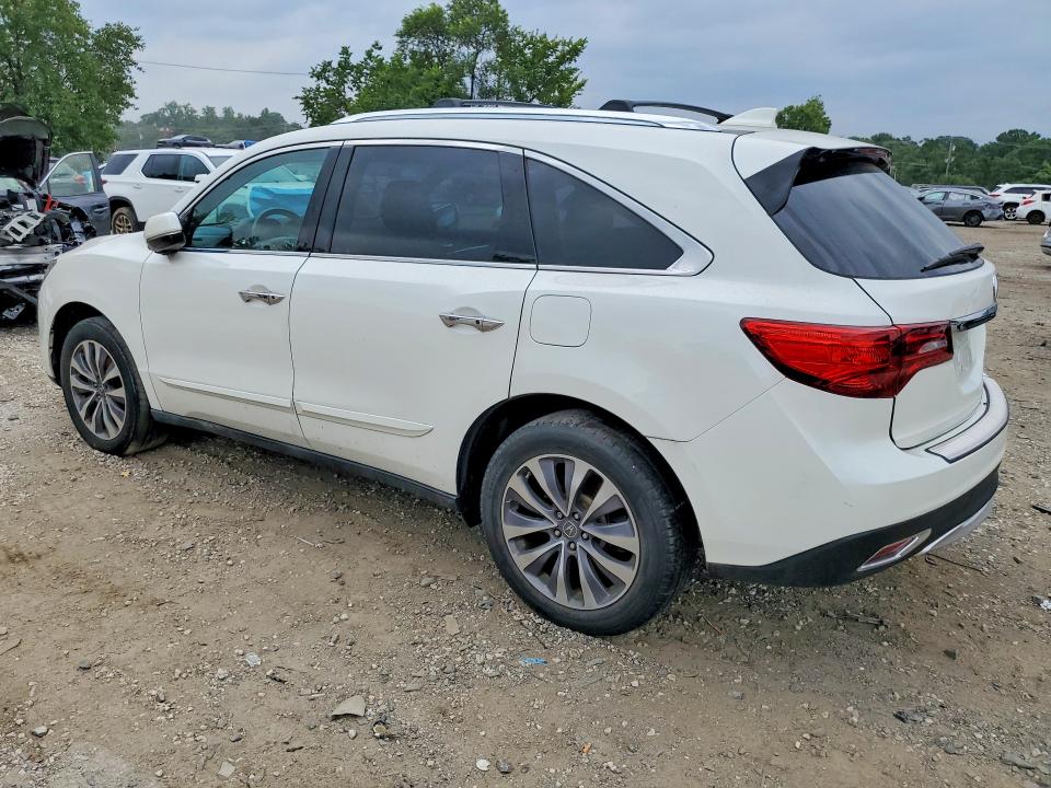 Photo 2 from auction – 2014 ACURA MDX with VIN 5FRYD4H40EB007480