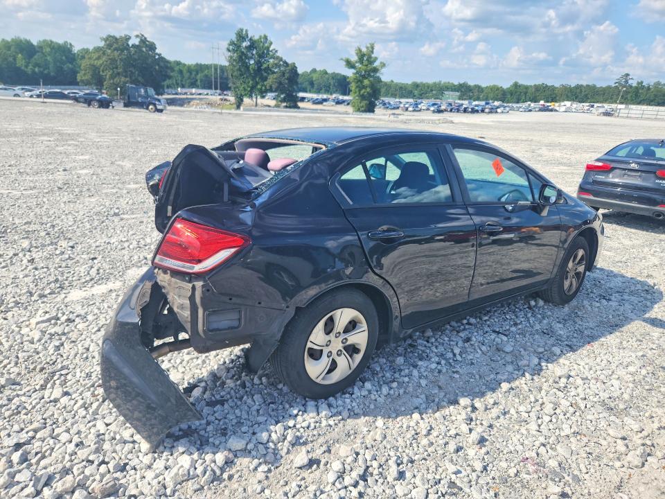 Photo 3 from auction – 2013 HONDA CIVIC with VIN 19XFB2F54DE043725