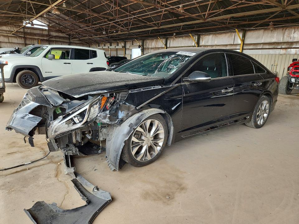 HYUNDAI SONATA 2015 with VIN 5NPE34AB7FH243577 - Photo from auction