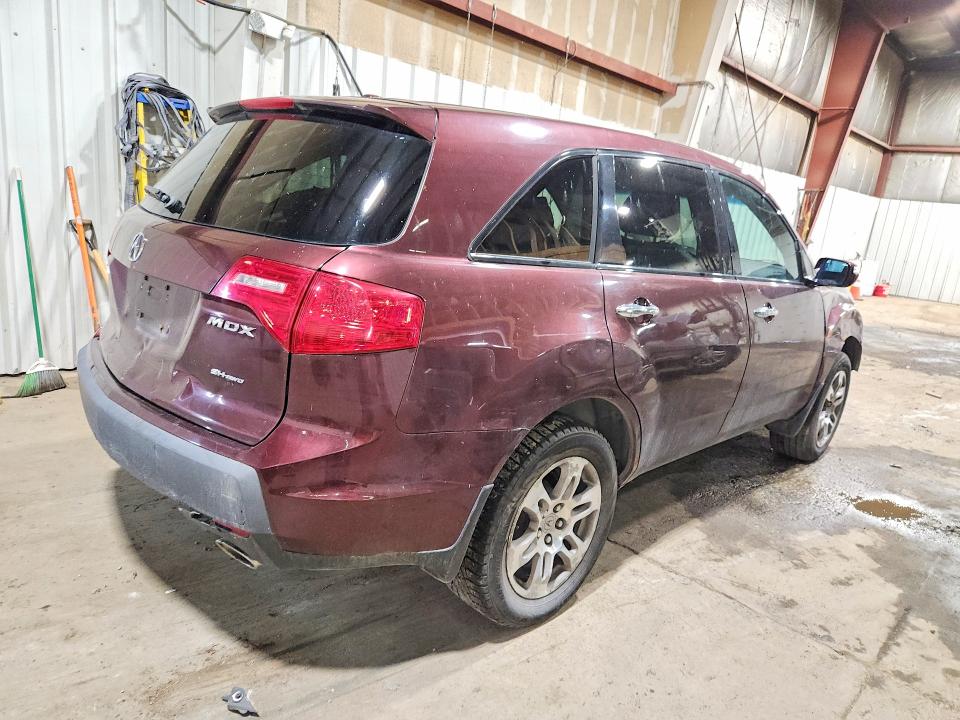 Photo 3 from auction – 2007 ACURA MDX with VIN 2HNYD28217H511631