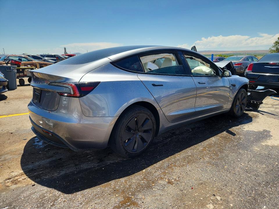 Photo 3 from auction – 2025 TESLA MODEL 3 with VIN 5YJ3E1EA5SF019959