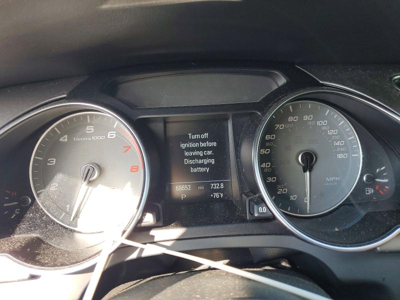 Photo 9 from auction – 2013 AUDI S5 with VIN WAUVGAFR9DA057825