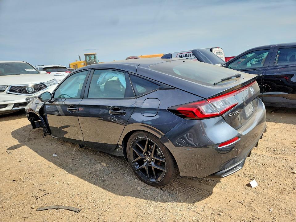 Photo 2 from auction – 2025 HONDA CIVIC with VIN 19XFL2H85SE010198