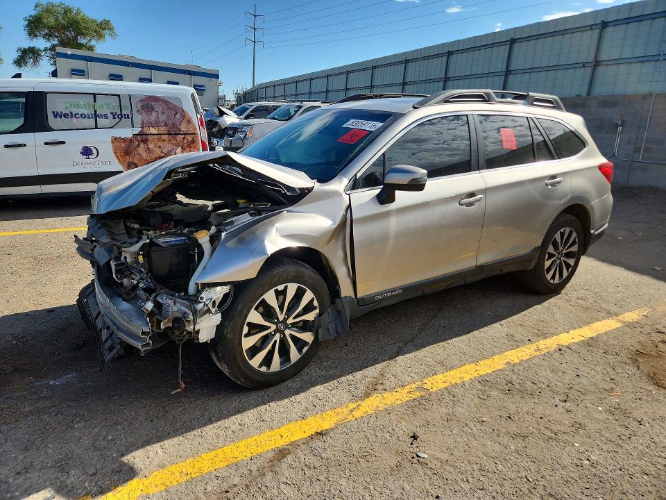 SUBARU OUTBACK 2017 with VIN 4S4BSENC5H3279177 - Photo from auction