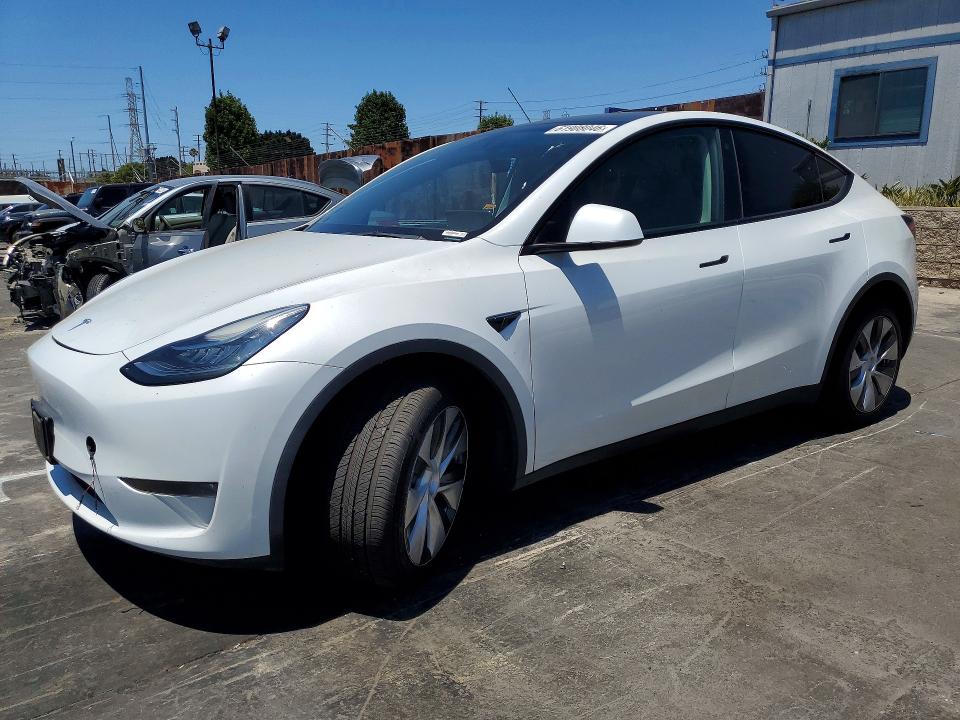 TESLA MODEL Y 2023 with VIN 7SAYGDEE6PA040542 - Photo from auction
