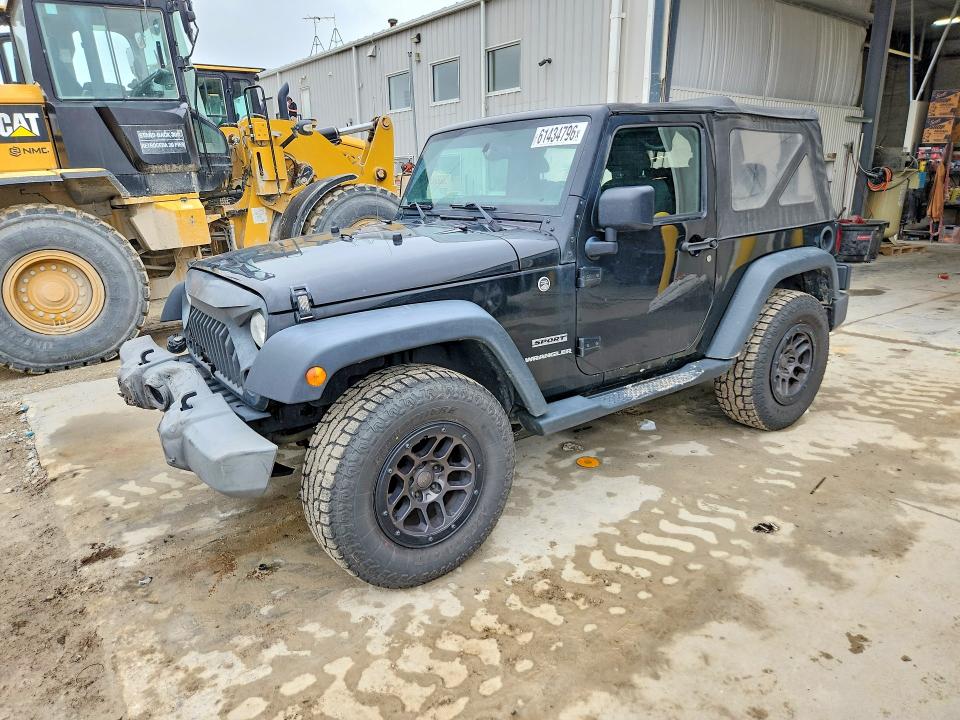 JEEP WRANGLER 2017 with VIN 1C4AJWAG8HL736615 - Photo from auction