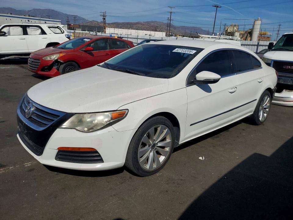VOLKSWAGEN CC 2012 with VIN WVWMP7AN1CE533840 - Photo from auction
