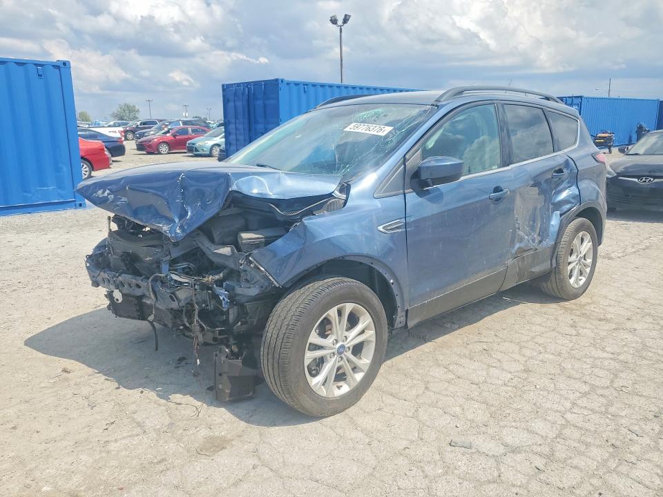 FORD ESCAPE 2018 with VIN 1FMCU9GD8JUB39703 - Photo from auction