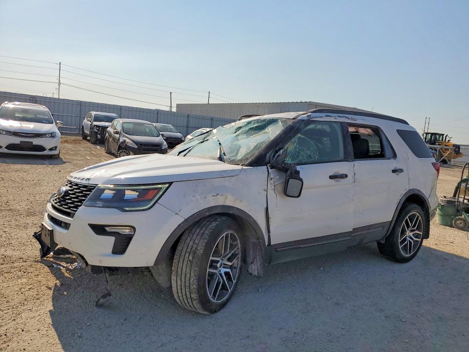FORD EXPLORER 2018 con VIN 1FM5K8GT4JGA55795 - Foto de la subasta