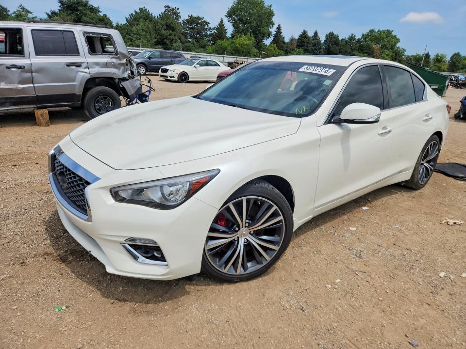 Photo 1 from auction – 2019 INFINITI Q50 with VIN JN1EV7AR5KM556767