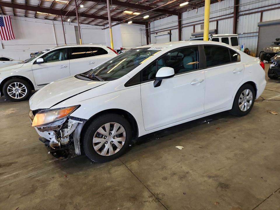 HONDA CIVIC 2012 with VIN 19XFB2F55CE096030 - Photo from auction