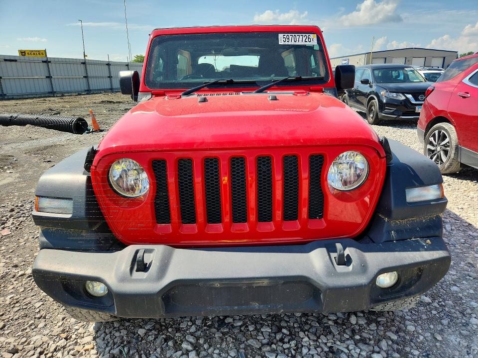 Photo 5 from auction – 2023 JEEP WRANGLER with VIN 1C4HJXKN7PW564771