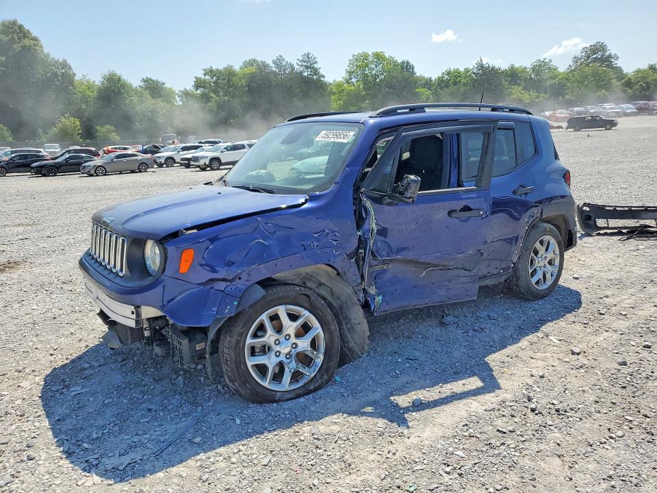 Photo 1 from auction – 2018 JEEP RENEGADE with VIN ZACCJBAB1JPJ42162
