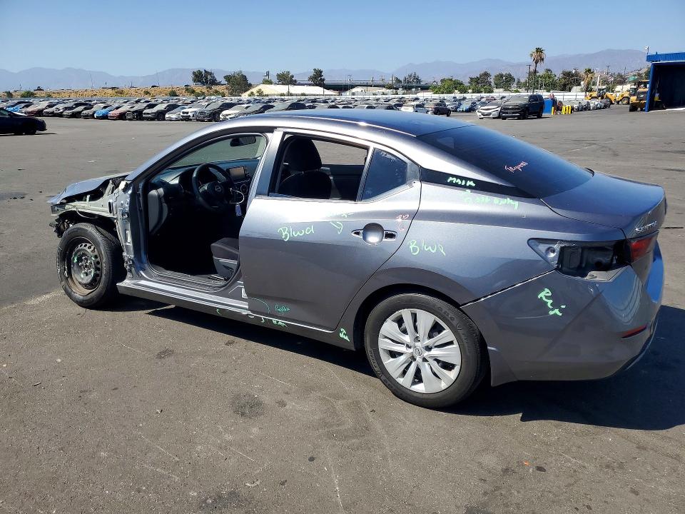 Photo 2 from auction – 2025 NISSAN SENTRA with VIN 3N1AB8BV7SY270182