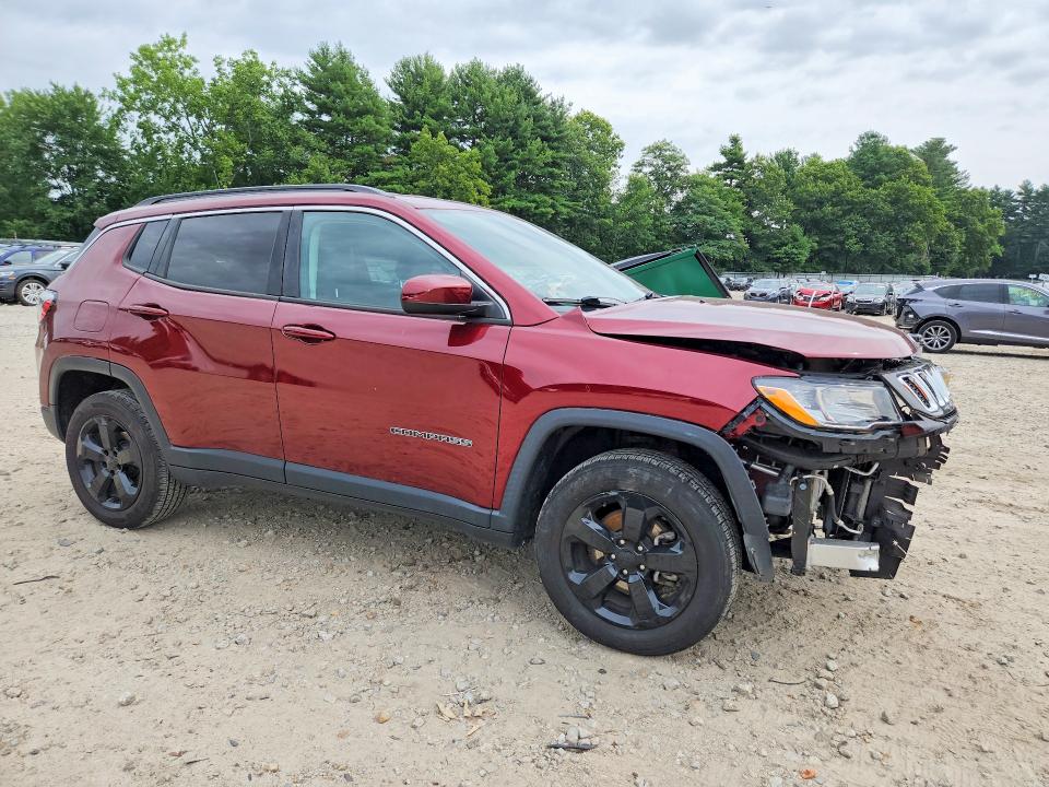 Photo 4 from auction – 2021 JEEP COMPASS with VIN 3C4NJDBB5MT569847