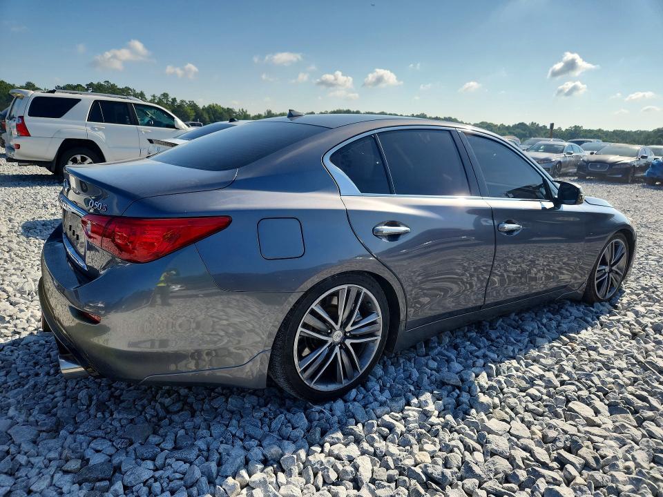 Photo 3 from auction – 2014 INFINITI Q50 with VIN JN1BV7AR0EM704301