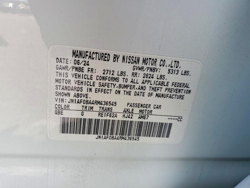 Снимка 14 от търг – 2024 NISSAN ARIYA с VIN JN1AF0BA4RM436545
