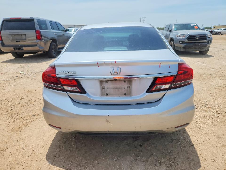 Photo 6 from auction – 2014 HONDA CIVIC with VIN 19XFB2F96EE025246