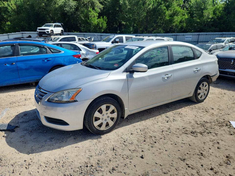 NISSAN SENTRA 2014 with VIN 3N1AB7AP8EL654387 - Photo from auction