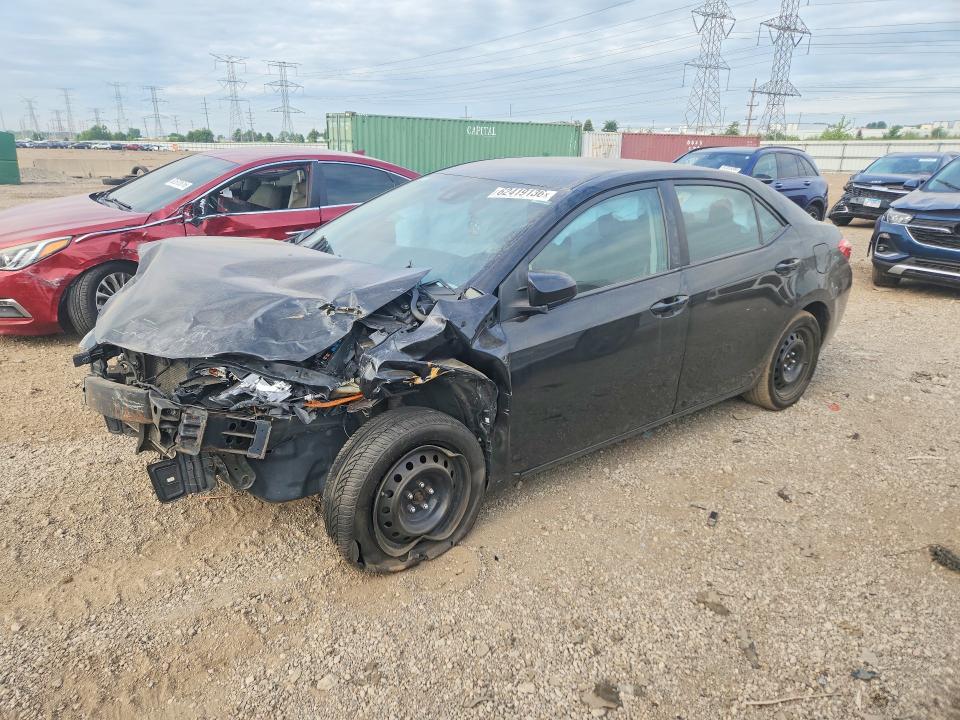 TOYOTA COROLLA 2017 with VIN 2T1BURHE2HC848836 - Photo from auction