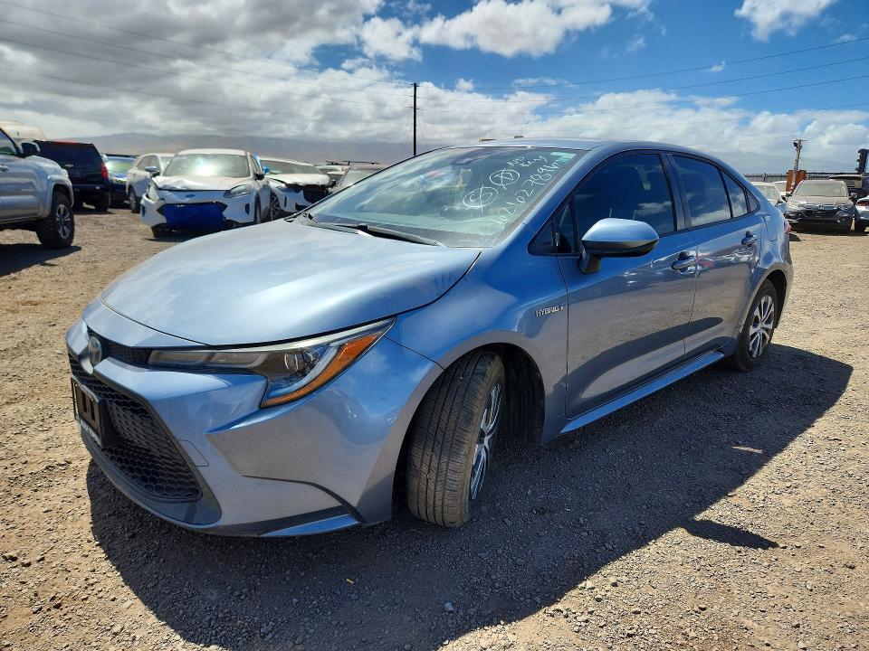 Photo 1 from auction – 2020 TOYOTA COROLLA with VIN JTDEBRBE7LJ024680