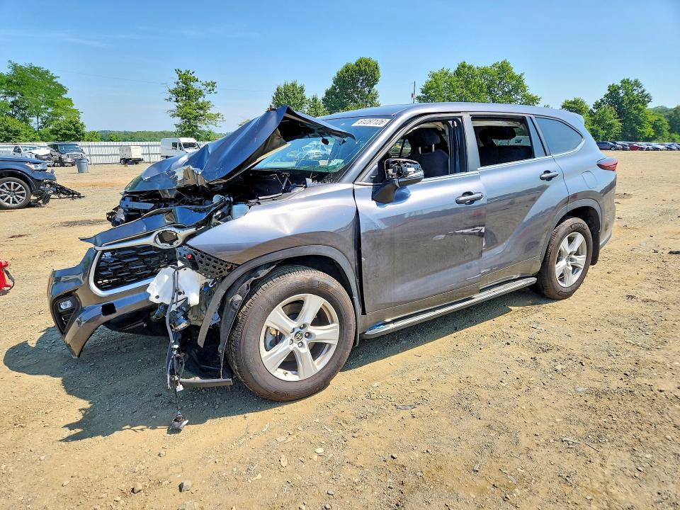 Фото 1 с аукциона – 2025 TOYOTA HIGHLANDER с VIN 5TDKDRBH4SS582852