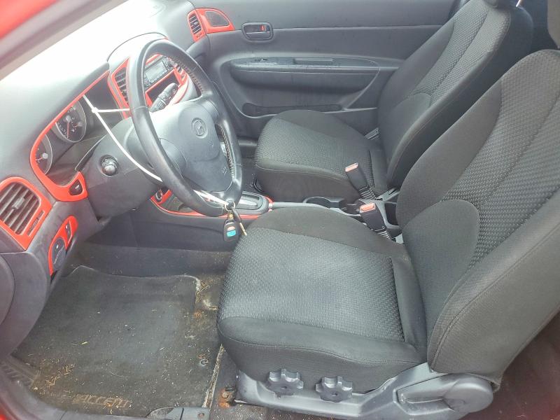 Photo 7 from auction – 2008 HYUNDAI ACCENT with VIN KMHCN35C08U091810