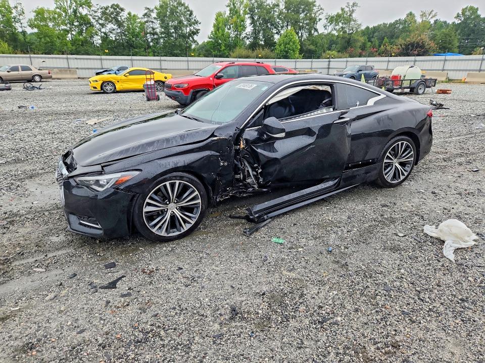 INFINITI Q60 2018 with VIN JN1EV7EK0JM342121 - Photo from auction
