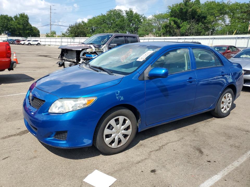 TOYOTA COROLLA 2009 with VIN 2T1BU40E39C185907 - Photo from auction