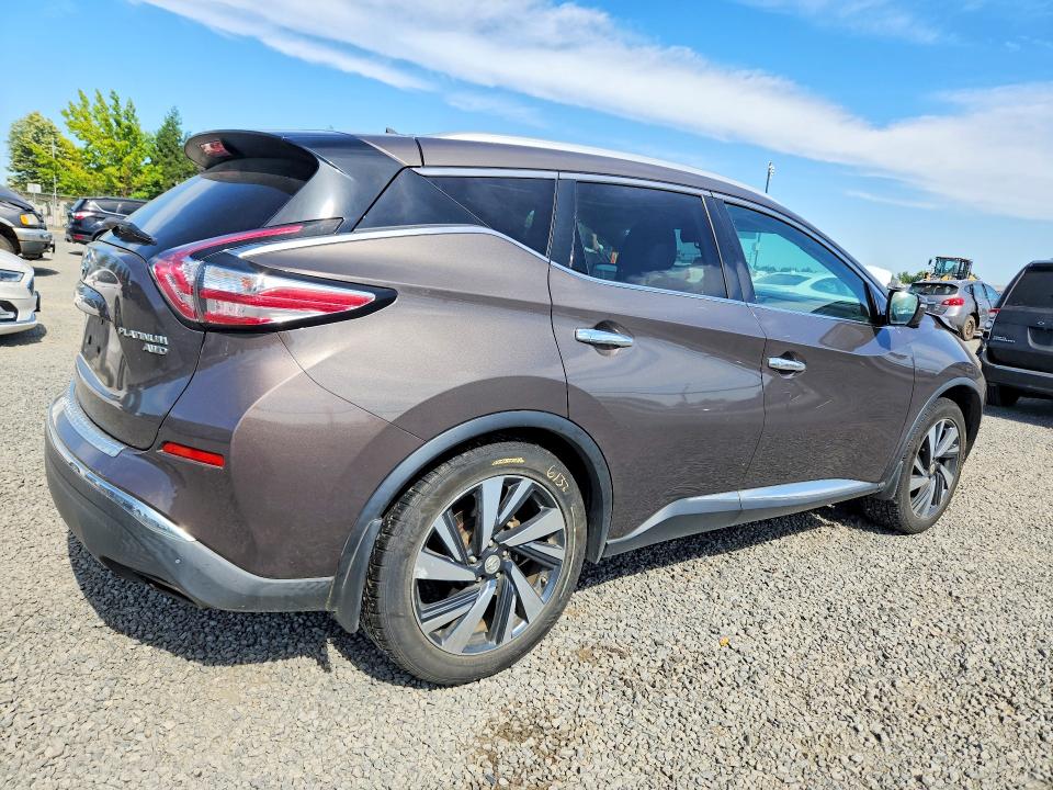 Photo 3 from auction – 2015 NISSAN MURANO with VIN 5N1AZ2MH2FN258209