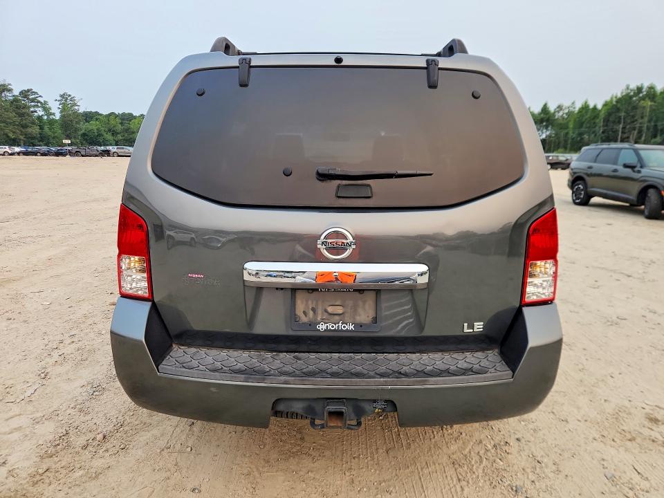 Photo 6 from auction – 2009 NISSAN PATHFINDER with VIN 5N1AR18B69C613561