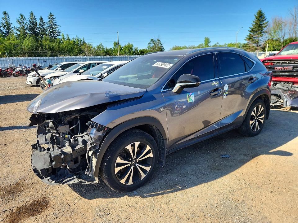 LEXUS NX 2019 с VIN JTJBARBZ4K2196700 - Снимка от търг