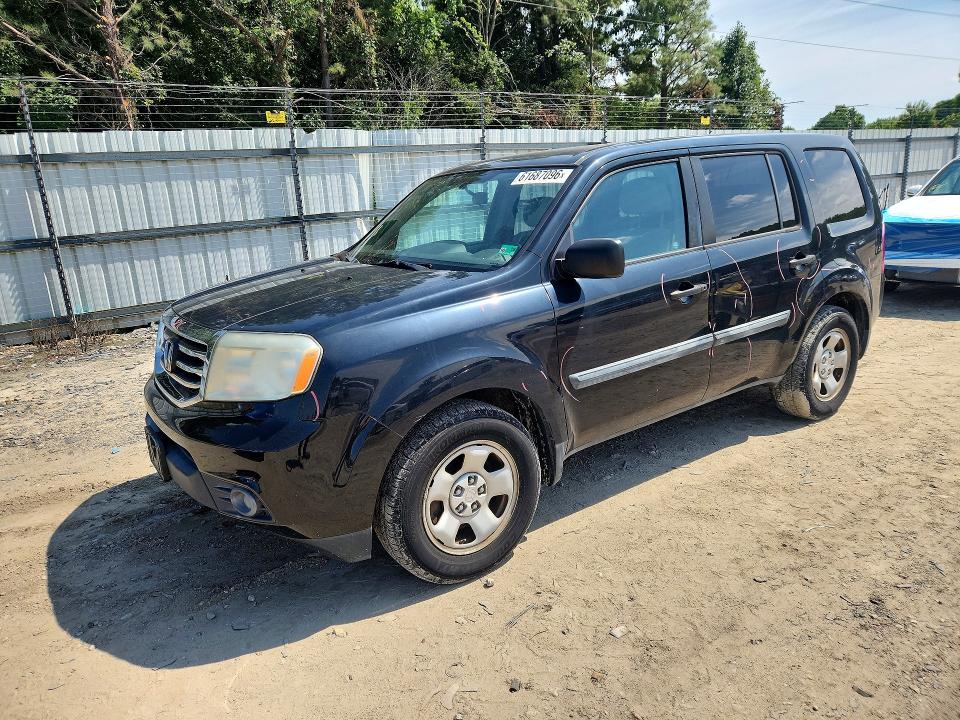 HONDA PILOT 2015 with VIN 5FNYF4H25FB071414 - Photo from auction
