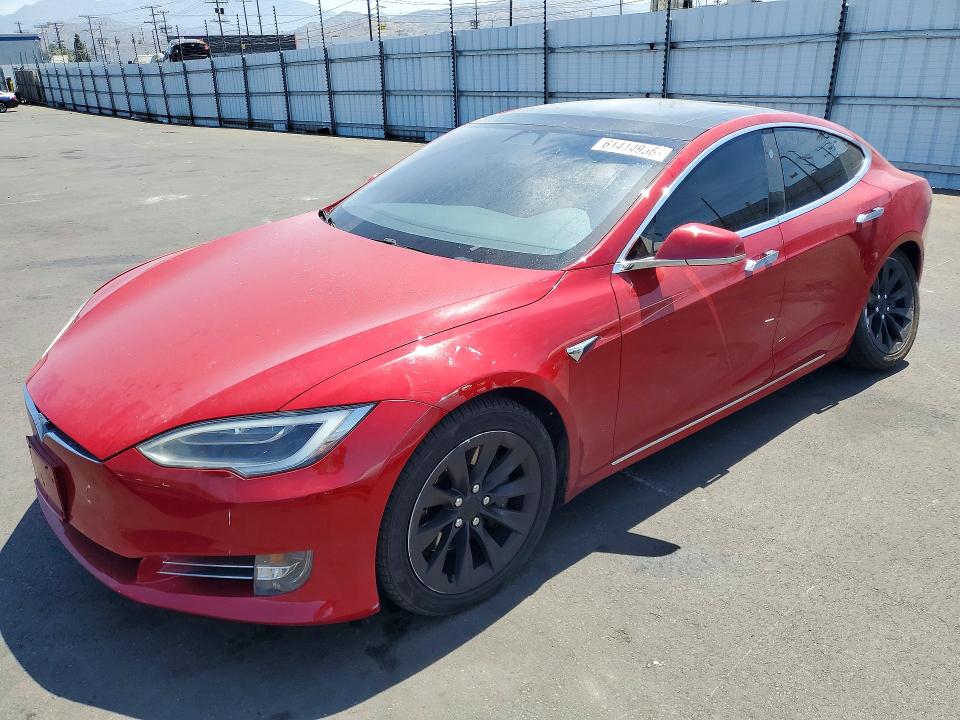 TESLA MODEL S 2018 with VIN 5YJSA1E27JF281321 - Photo from auction