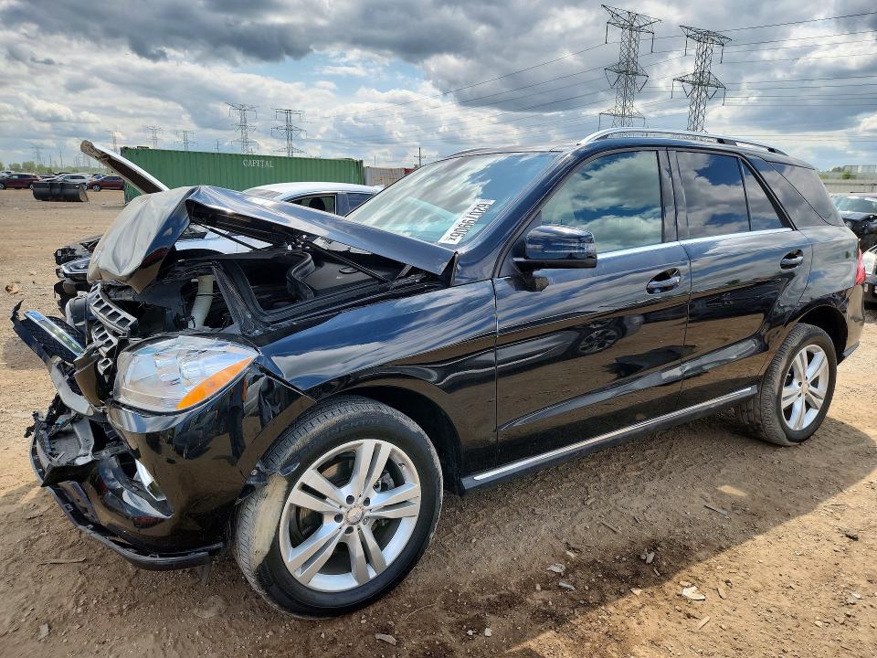 Photo 1 from auction – 2015 MERCEDES-BENZ ML with VIN 4JGDA5HB4FA528186