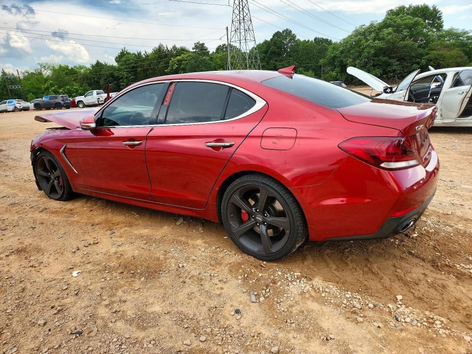 Photo 2 from auction – 2019 GENESIS G70 with VIN KMTG34LE2KU015357