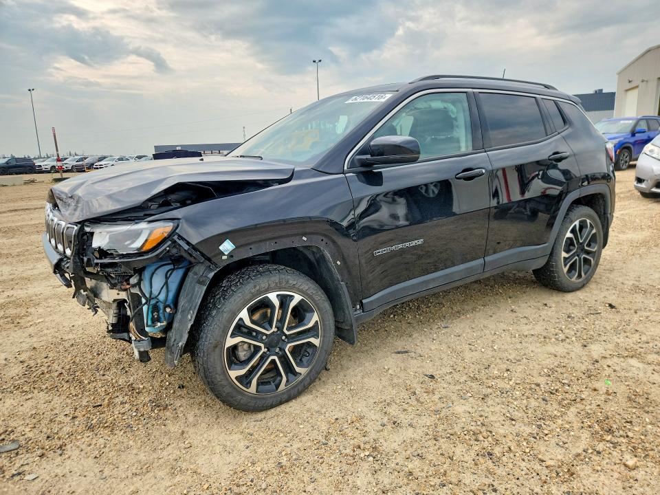 JEEP COMPASS 2022 with VIN 3C4NJDCB1NT220653 - Photo from auction