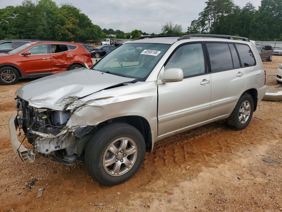 TOYOTA HIGHLANDER 2007 with VIN JTEGP21A570127717 - Photo from auction