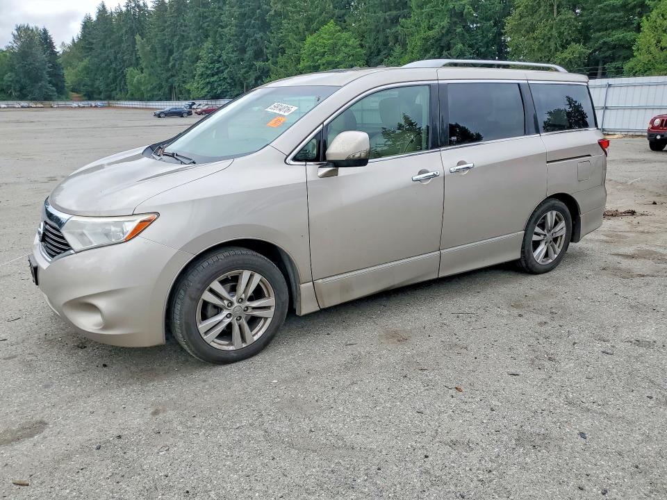 NISSAN QUEST 2011 مع رقم تعريف المركبة JN8AE2KP1B9007702 - صورة من المزاد