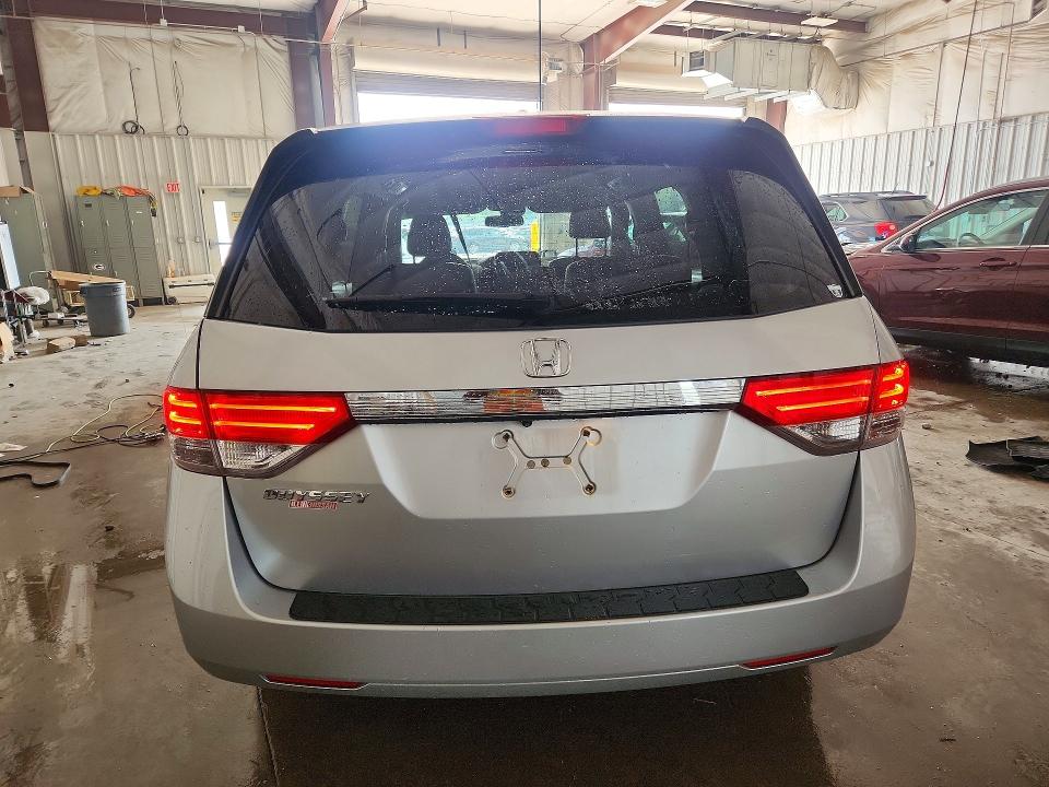 Photo 6 from auction – 2014 HONDA ODYSSEY with VIN 5FNRL5H64EB003223