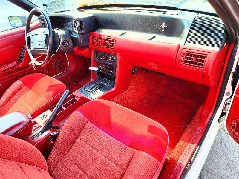 Photo 8 from auction – 1991 FORD MUSTANG with VIN 1FACP44M3MF162422