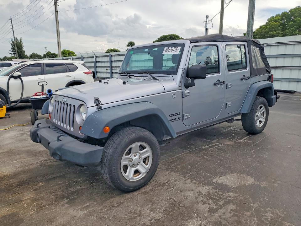 2013 JEEP WRANGLER UNLIMITED - Търг №63076476